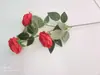 Flor artificial flor de simulación boda decoración del hogar flor té de flores rosa flor de seda flor decorativa color de primavera capullo de rosa pequeño casa nueva al por mayor