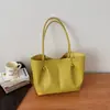 Bolso de Hombro Grande de Gran Capacidad Estilo Coreano Transfronterizo Modelo Nuevo 2026, Bolso Tote Tejido de Alta Gama Elegante, Bolso de Hombro para Viajero