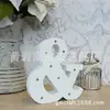 Ventas Directas de Fábrica Letras Inglesas de Madera con Luces LED Creativas Europeas y Americanas Decoración de Vida para el Hogar Suministros Luces