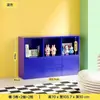 Estante de Ferro Forjado para Uso Doméstico, Estante Modular Colorida Estilo Kallax de Chão com Armazenamento em Gaveta, Novo Estilo Chinês