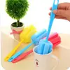 Cepillo Esponja para Tazas Cepillo Limpiador de Vasos de Vidrio Cepillo de Cocina con Mango Largo Cepillo para Botellas Largas Tazas de Té Cepillo para Lavar Tazas Giratorio Multifuncional