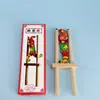 Juguetes de Marionetas de Sombra de Pekín Viaje al Oeste Marioneta de Madera de Sombra Marioneta de Sun Wukong Figuras Pequeñas Souvenir Especial para Niños Regalo