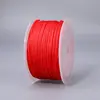 Material de tecelagem de corda de abacaxi de nylon, durável e resistente ao desbotamento, para pulseiras artesanais e cordões para pendurar, disponível em cores variadas, vendido em lotes mistos