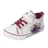Zapatillas Deportivas Nuevas de Estilo Coreano para Niños Primavera y Otoño, Zapatos de Lona para Niños, Zapatos Casuales Versátiles de Dibujos Animados para Niñas, Zapatos de Tela de Moda