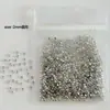 Rhinestones de circonita para decoración de uñas, base plana brillante, mini forma marquesa, gota, cuadrada, de flecha, rhinestones para uñas usables