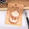 Notas Adhesivas de Café Etiquetas de Notas para Estudiantes Pegatinas Notas Adhesivas de Marcado Materiales para Decoración de Diarios DIY Pegatinas de Escenas Venta al por Mayor
