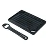 Fogareiro de Cartão Dobrável de Titânio Multi-Combustível, Fogareiro de Cartão Dobrável para Exterior Fogareiro de Cartão