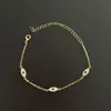 Tornozeleira de Moda Mais Vendida da Amazon com Olho Grego de Strass, Joia de Pé Versátil em Aço Inoxidável, Presente Personalizado para Festa