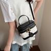 Elegante Bolso de Hombro Pequeño de Estilo Coreano Versátil 2025 Primavera y Verano Nuevo Bolso de Mano Bolso para Mujer Estilo Extranjero Caja Cuadrada Bolso Cruzado