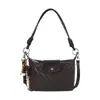 Bolsa de Mão com Textura Tecida Moda Transfronteiriça Nova Bolsa Saco Feminina de Grande Capacidade Texturizada Tendência Versátil de Ombro Único