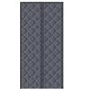 Cortina de Puerta Anti-Mosquitos, Cortina Divisoria de Aislamiento Térmico y Bloqueo de Viento para Aire Acondicionado de Invierno, Cortina de Dormitorio sin Taladro, Aislamiento Térmico y Parasol