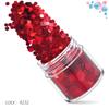 Dark Red Laser Set Cross-Border 12 cores Mixed Nail Art Sequins Espumante em pó Nail Art Jewelry Drill Nail Sticker