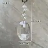Cortina de Cuentas Colgantes de Cristal Cortina de Puerta Decoración Cadena de Cuentas para Boda Bola de Cristal con Cuentas Tira Larga de Iluminación Accesorios DIY