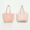 Bolsa Tote de Lona Dupla Face de Uso Duplo Bolsa de Lona Bolsa de Mão Bolsa de Compras Bolsa de Armazenamento Bolsa para Miudezas