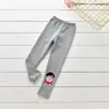 Pantalones de pierna de madera para bebé estilo coreano de algodón para primavera y otoño pantalones para niños pantalones para niñas