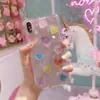 Caramelos de Goma Simulados, Accesorios DIY con Forma de Corazón, Accesorios para Fundas de Teléfono de Crema, Materiales para Pasadores y Pendientes, Accesorios de Resina