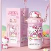 Termo Auténtico Sanrio para Estudiantes que Empiezan la Escuela, Vaso Portátil con Popote, Gran Capacidad, Bonito Regalo para Niñas