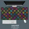 Mouse Pad Gamer Nórdico Transfronteiriço Tamanho Grande Animação Antiderrapante Pad de Mesa Pad de Teclado Mouse Pad Oversized Resistente à Sujeira
