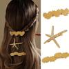 Conjunto Transfronteiriço de Presilhas de Cabelo em Estilo Minimalista, Grampos de Liga, Prendedores de Rabo de Cavalo, Grampos de Cabelo, Presilhas de Mola, Acessórios de Cabelo Europeus e Americanos Atacado