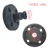 Conector Macho de Brida Integrada Resistente a Ácidos y Álcalis Tipo F Brida Macho de PP Conector Rápido para Camión Cisterna Químico Conector Tipo C de 3 a 2