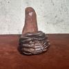 Cangrejo tallado en madera de ébano, adorno de mano, Juguete octagonal de madera de palisandro para hombres, Juguete de madera portátil para manipular