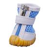 Fabricantes mascota perro zapatos para perro zapatos de red deportiva suaves transpirables perro pequeño zapatos de cuatro estaciones ropa de oso de peluche##