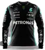 Nova Camiseta de Manga Longa de Corrida F1 Roupas de Motocicleta Off-Road Respirável Secagem Rápida Gola Redonda Manga Longa Jaqueta Esportiva Comércio Exterior