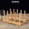Suporte de Escorredor de Copos de Bambu Simples Prateleira de Armazenamento Prateleira de Armazenamento para Xícaras de Chá Armazenamento de Canecas Prateleira para Pendurar Copos