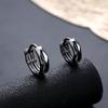 Pendientes geométricos marchitos con diseño de personalidad para hombre, pendientes de moda hip-hop para mujer, accesorios de alta gama que combinan con todo, joyería de verano.