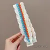Parche de Flequillo de Hilo Tejido, Parche Mágico para el Cabello, Diadema para Lavarse la Cara, Diadema para Mujer, Herramienta para Ordenar el Cabello, Parche Adhesivo