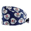 Gorro de Trabajo para Clínica Transfronteriza, Gorro Quirúrgico de Copa Redonda, Gorro sin Visera para Personal Médico, Gorro con Amarre Trasero, Gorro Protector