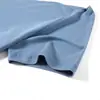 Camiseta de Manga Corta con Cuello Redondo de Color Sólido, Elástica en Cuatro Direcciones, Modelo Nuevo de Gama Alta, 220g, Paquete de 50, para Hombre, Diseño Simple con Estampado de Transferencia Térmica Antibacteriano y Tacto Frío