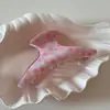 Novo prendedor de garra vintage, fresco e estiloso, prendedor de cabelo de acrílico de alta qualidade para mulheres, versátil e elegante para estilizar a parte de trás da cabeça