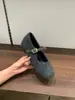 Zapatos Mary Jane planos estilo tweed, de aspecto de hada, forrados de felpa, con plataforma para aumentar la altura, de punta cuadrada para mujer, colección otoño/invierno 2025, de suela gruesa, zapatos mullidos y mocasines