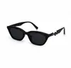 Gafas de sol ojo de gato gm para hombre ruffian guapo retro marrones hip hop marco pequeño polarizadas anti-ultravioleta para miopía mujer