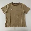 Camiseta de manga corta a rayas estilo coreano con diseño de perrito bordado en toalla, nueva colección de otoño, casual, versátil, adelgazante y con un diseño clásico de hombros, top retro para mujer