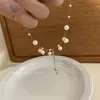 Colar de Franja de Pérolas Estrelas do Céu Completo para Mulheres, com Vestidos de Festa e Vestidos, Luxo Leve, Exquisito, Sensação de Alto Padrão, Acessórios de Corrente para Clavícula de Nicho