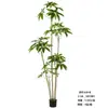 Planta Verde Artificial Grande Nórdica Árvore da Fortuna Decoração de Chão para Entrada de Casa Interior Paisagismo Planta Falsa em Vaso Personalização