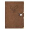 Em estoque A7 Binder Case Simples Criativo Caderno Portátil Portátil Livro de Bolso Livro de Selos de Viagem