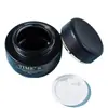 Série Oceano Conjunto de Cosméticos Preto Frasco de Vidro 30G50G50Ml100Ml120Ml Frasco de Creme Personalização