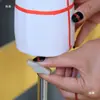 Mannequin de Corte Tridimensional para Ensino de Alunos, Modelo Mini Mannequin Perfurado com Agulha de Duas Partes para Mulheres