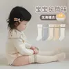 Medias para Bebé Rayadas de Primavera y Otoño Anti-Mosquitos para Niños y Niñas Calcetines de Dibujos Animados Sin Costuras Hasta la Rodilla Calcetines para Bebé Recién Nacido