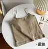 Colete Térmico Explosivo Feminino com Forro de Fleece Espessado Lindo Top Tubo nas Costas com Bojo Base para Usar por Baixo Top de Alça Feminino