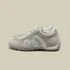 Zapatillas de entrenamiento alemanas para mujer de 5 cm de suela gruesa, que aumentan la altura, colección de otoño 2026, suela blanda, versátiles, ligeras y antideslizantes, zapatillas casuales