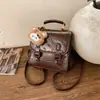 Mochila Casual de Textura de Diseño de Nicho 2025 Bolso Nuevo Otoño e Invierno Mochila Personalizada de Moda Tendencia para Mujer