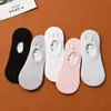 Calcetines de Malla Hueca para Mujer Tipo Barco Yassel Delgados de Color Sólido Base Calcetines Invisibles Calcetines Antideslizantes