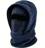 Gorro de Ciclismo a Prueba de Viento y Calentador de Cuello Integrados para Hombres y Mujeres, Protección Térmica para Ciclismo de Invierno, Forro de Casco Anti-Frío, Cubre-Cabeza