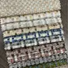 Tela de Lino Sintético a Cuadros Estilo Chanel para Tapicería de Sofá, Stock Listo del Fabricante, Ropa de Mujer Otoño e Invierno, Tela para Chaquetas, Venta al por Mayor por Rollo