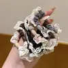 Cuerda para el pelo de encaje para mujer, Goma para el pelo gruesa, Goma para el pelo para adultos, Alta elasticidad y durabilidad, Diadema no elástica, Accesorios para el cabello