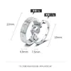 Anillo de pareja de estilo coreano, joyería de moda europea y americana, anillo de pareja muy vendido, anillo simple que combina con todo, anillo de cola, estilo de pareja
